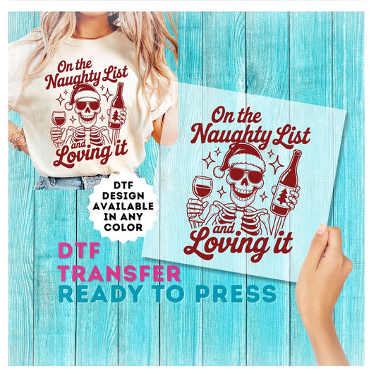 Christmas DTF Transfer