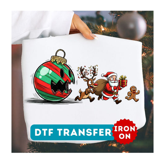 Christmas Ornament DTF Transfer
