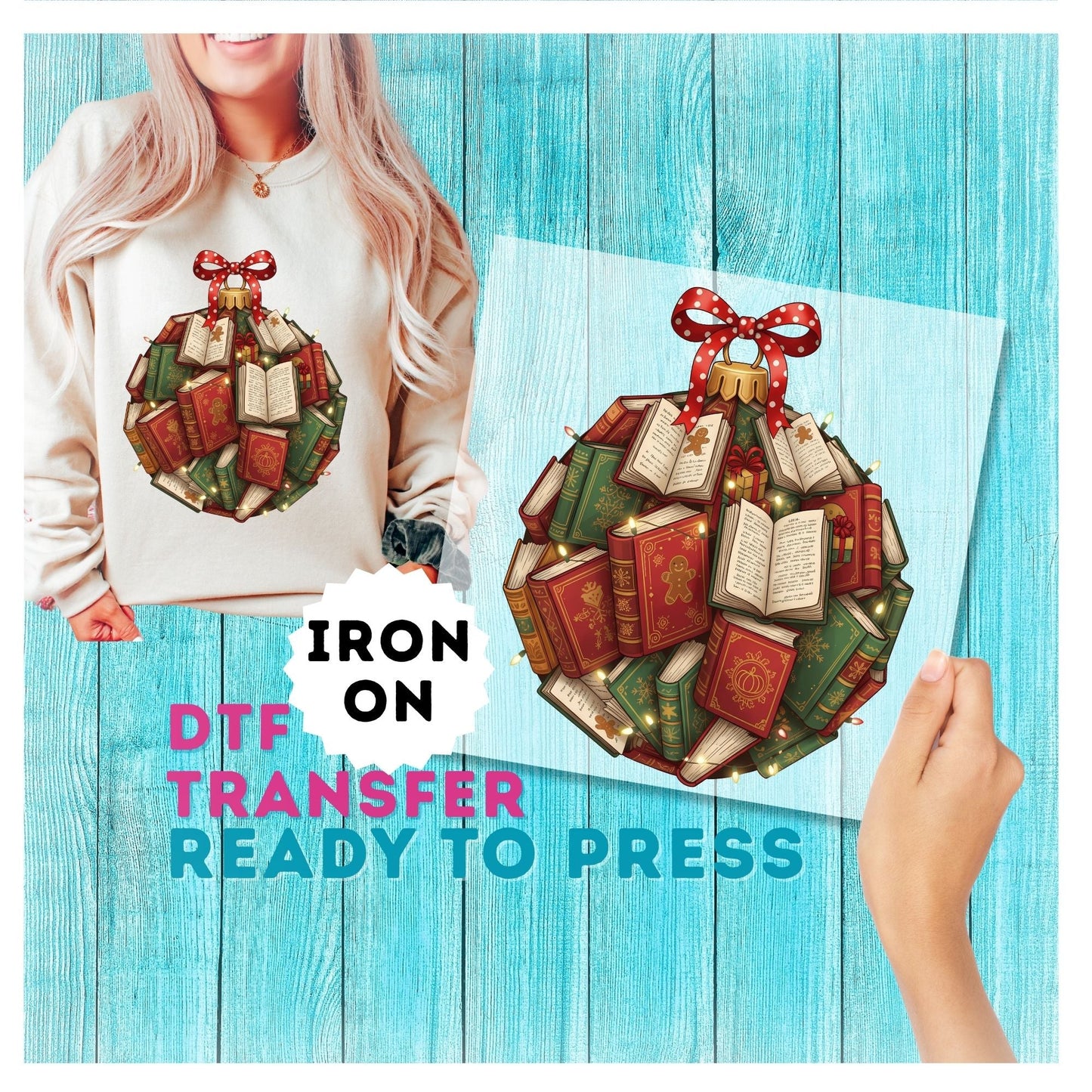 Christmas DTF Transfer