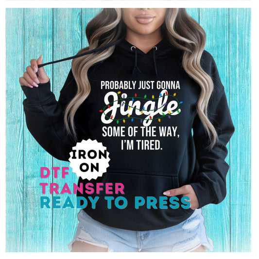 Funny Christmas DTF Transfer