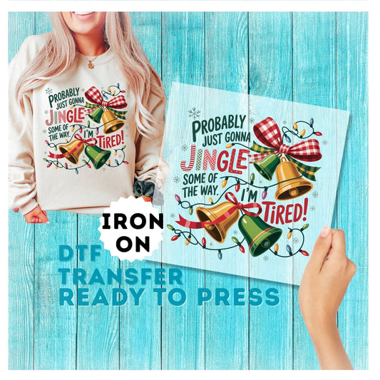 Funny Christmas DTF Transfer