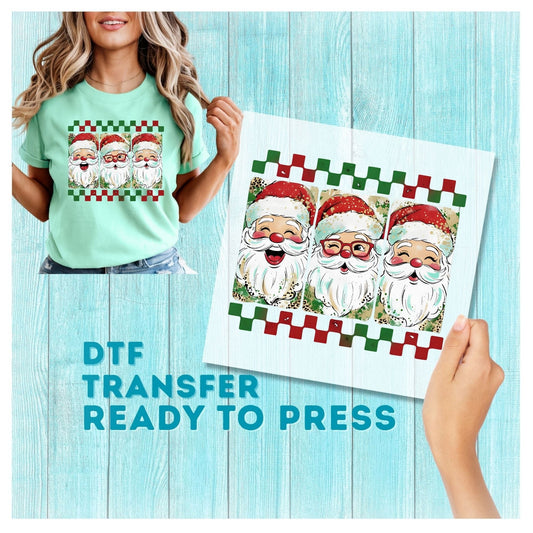 Santa DTF Transfer