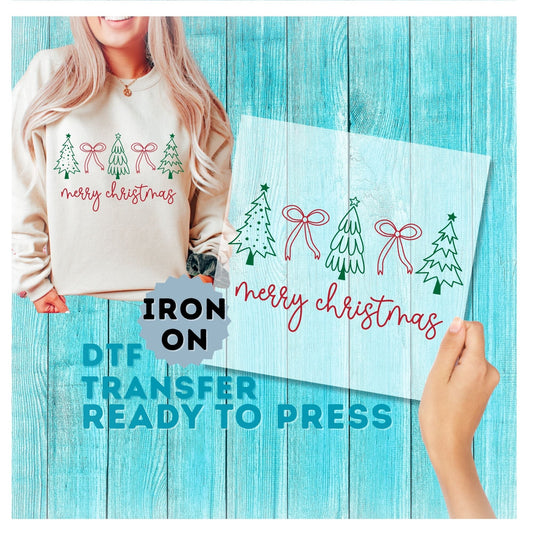 Christmas DTF Transfer