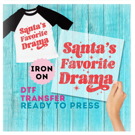 Christmas DTF Transfer
