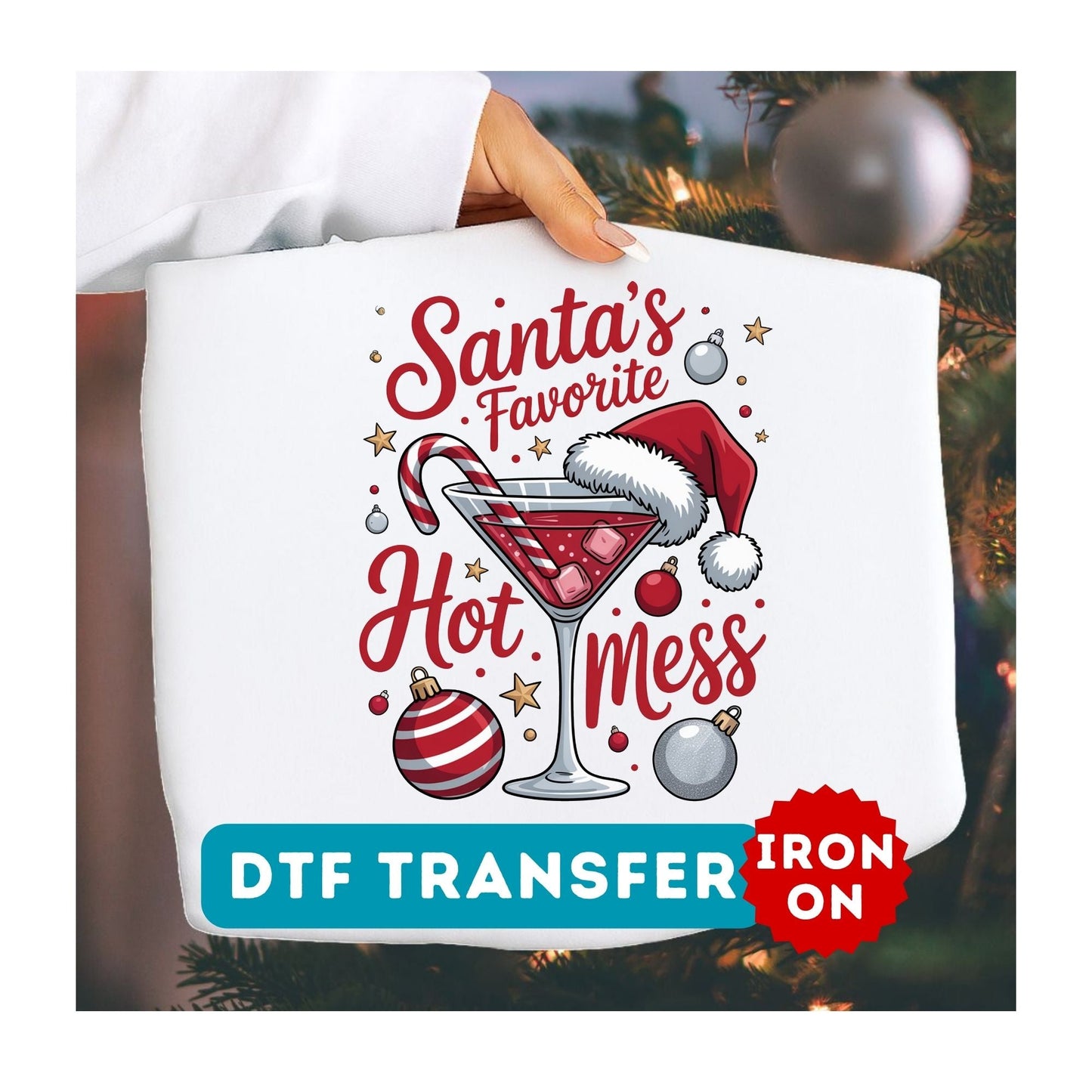 Santa's Favorite DTF Transfer