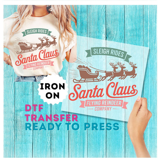 Santa Claus DTF Transfer