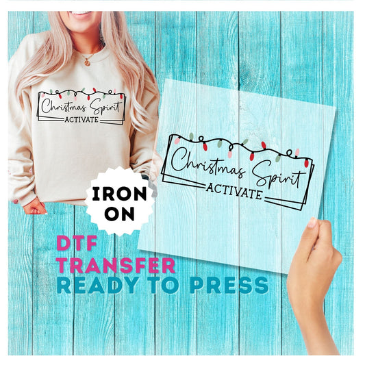 Christmas DTF Transfer