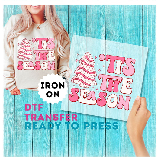 Christmas DTF Transfer