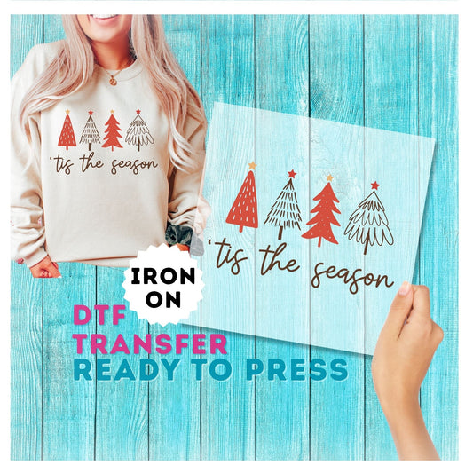 Christmas DTF Transfer