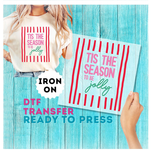 Tis The Season Christmas DTF Transfer