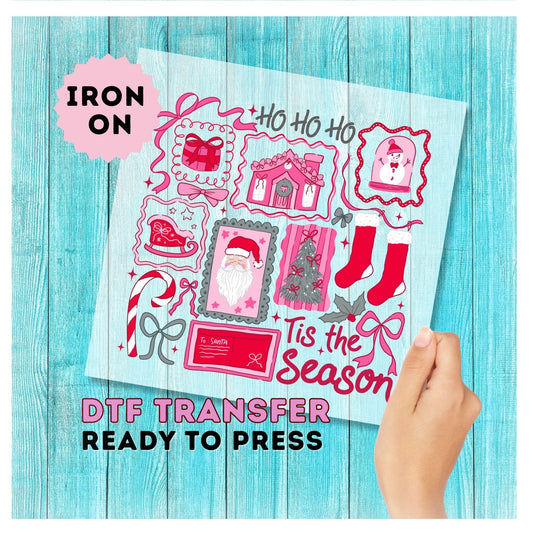 Christmas DTF Transfer