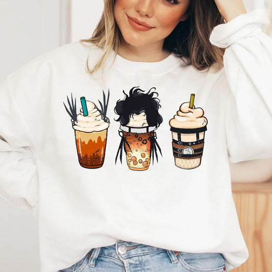 Coffee Cup Trio Sweatshirt