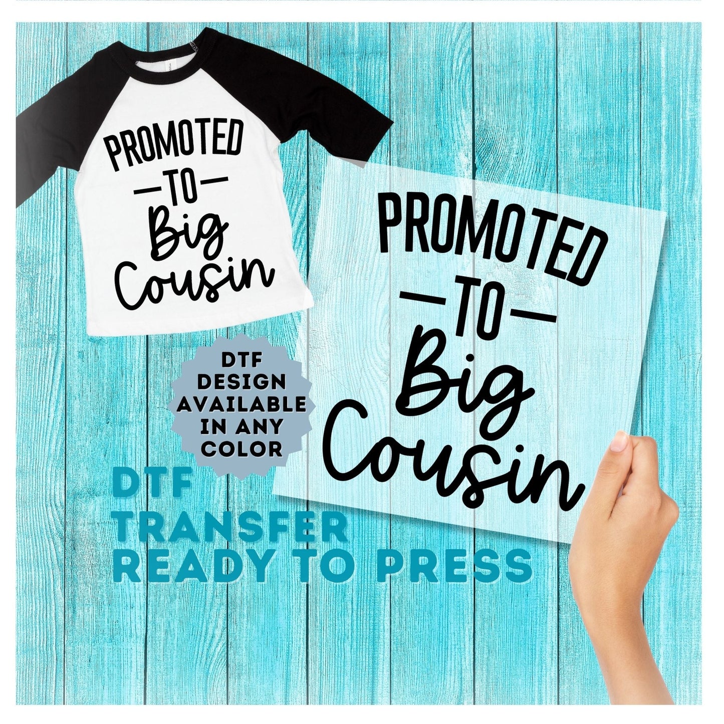 Big Cousin DTF Transfer