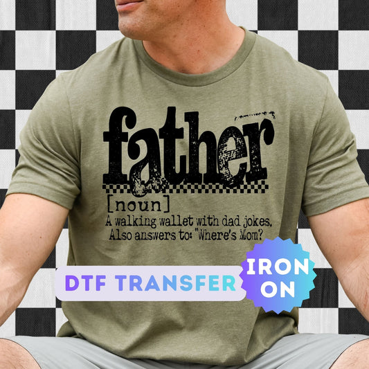 Father DTF Transfer