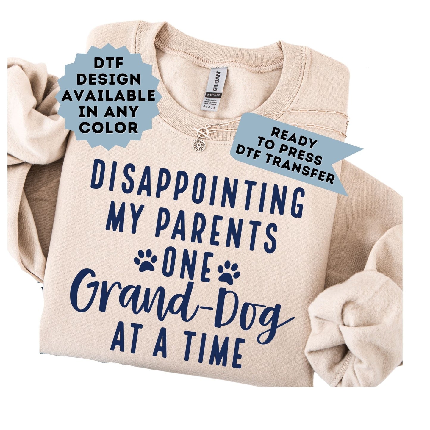 Funny Dog Mom DTF Transfer