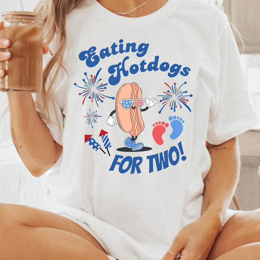 Eating Hot Dogs for Two
