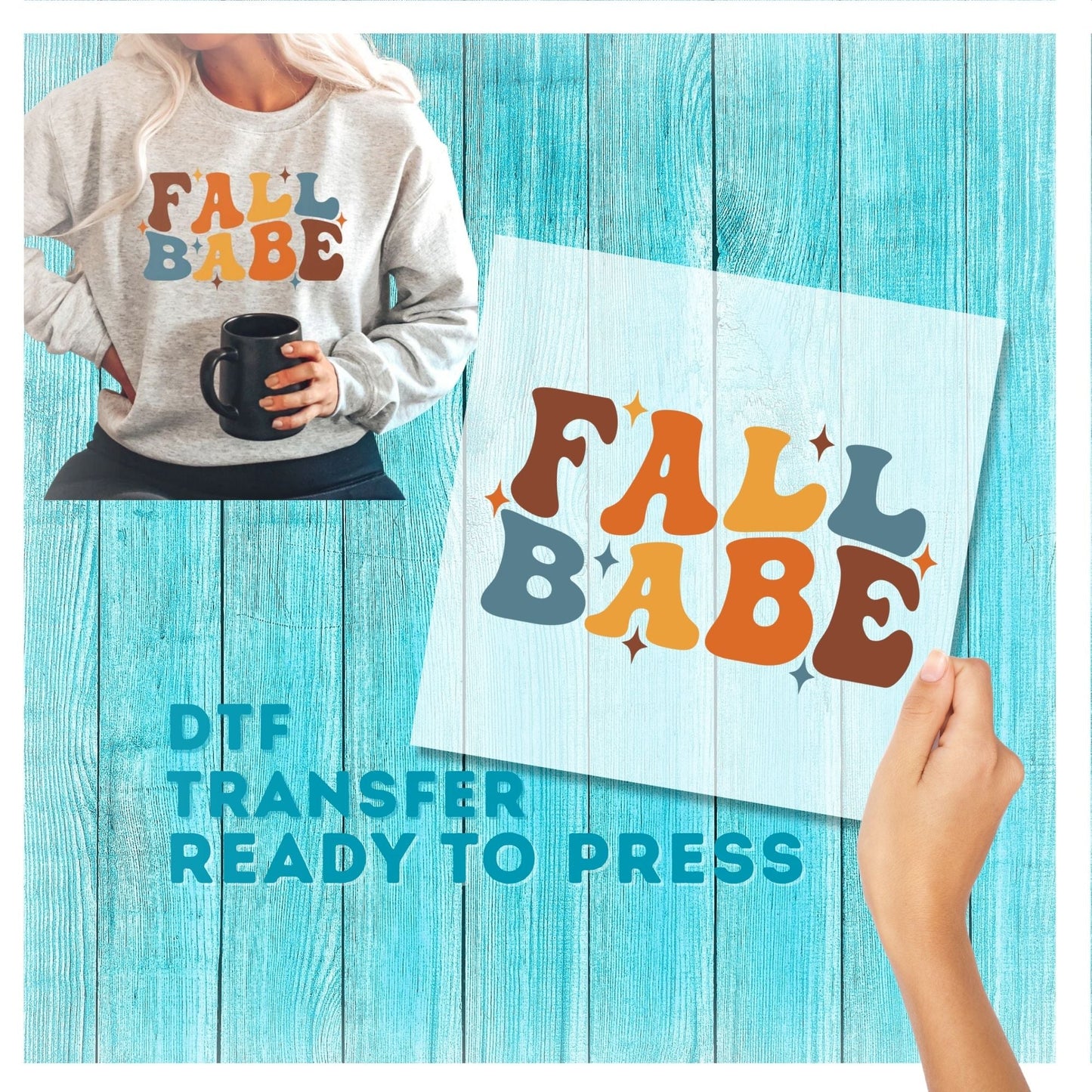 Fall Babe DTF Transfer