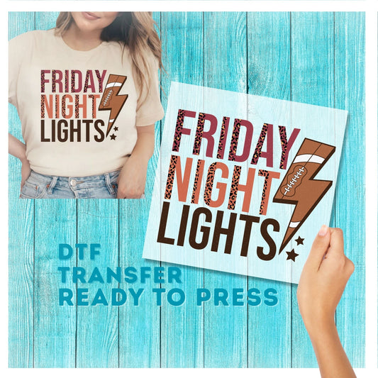 Friday Night Lights DTF Transfer