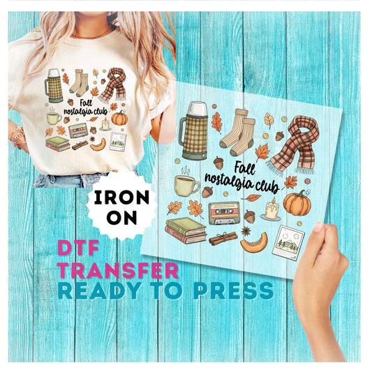 Fall Things DTF Transfer