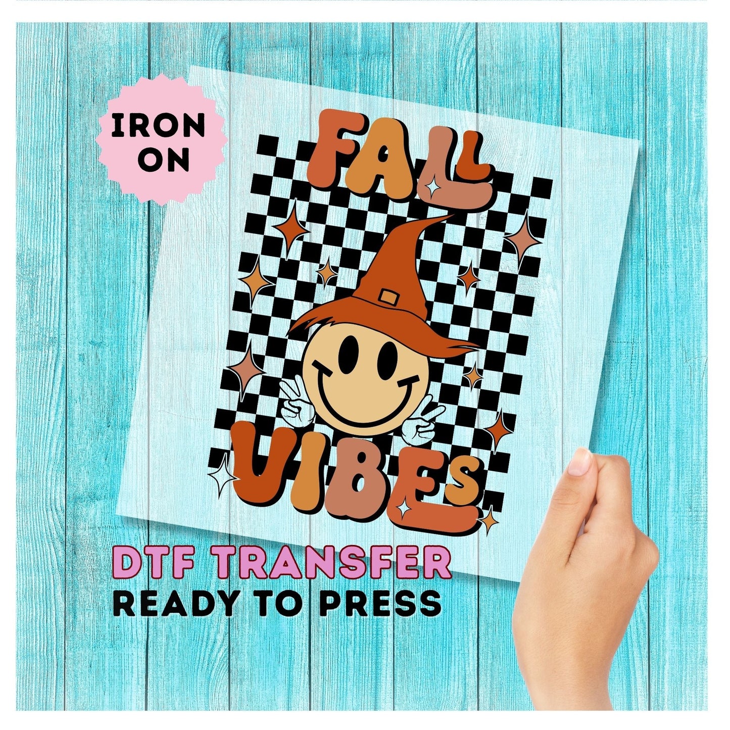 Fall Vibes DTF Transfer