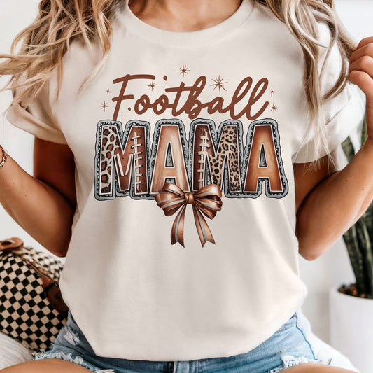 Football Mama - Comfort Colors Tee or Sweatshirt