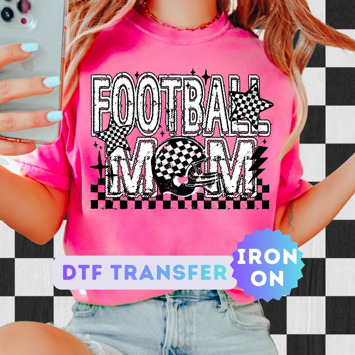 Football Mom DTF Transfer