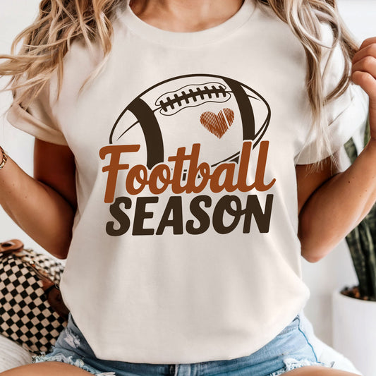 Football Season - Comfort Colors Tee or Sweatshirt