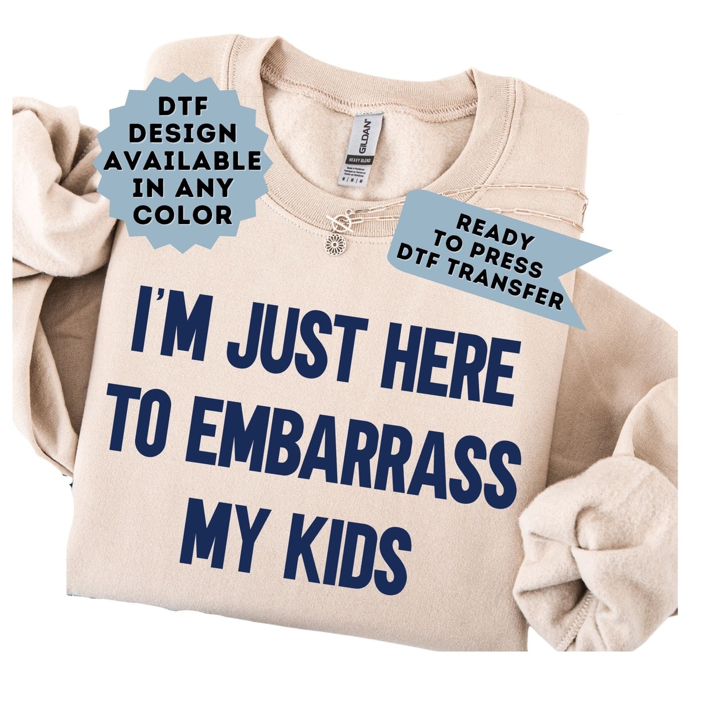 Funny Parenthood DTF Transfer