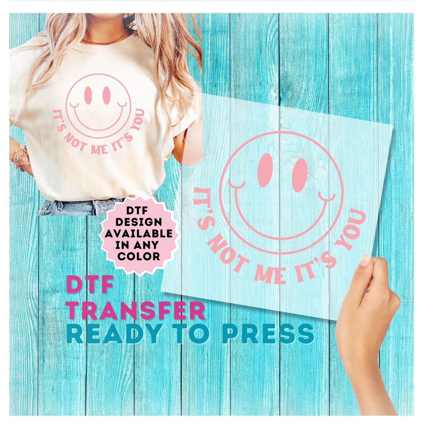 It's Not Me It's You - Funny Vday DTF Transfer