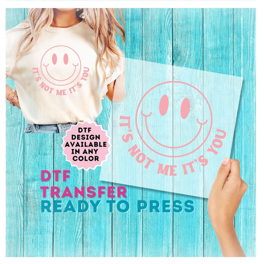 It's Not Me It's You - Funny Vday DTF Transfer