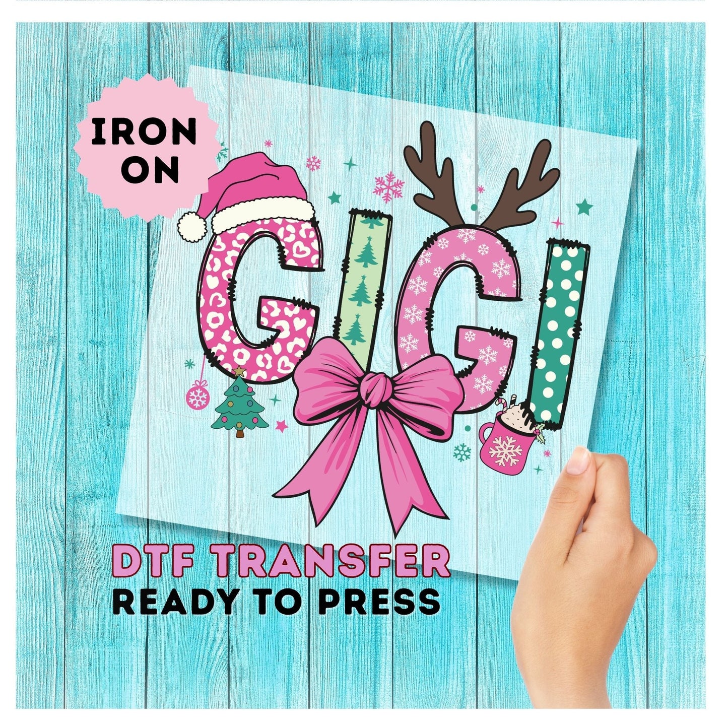 Gigi (Christmas) DTF Transfer