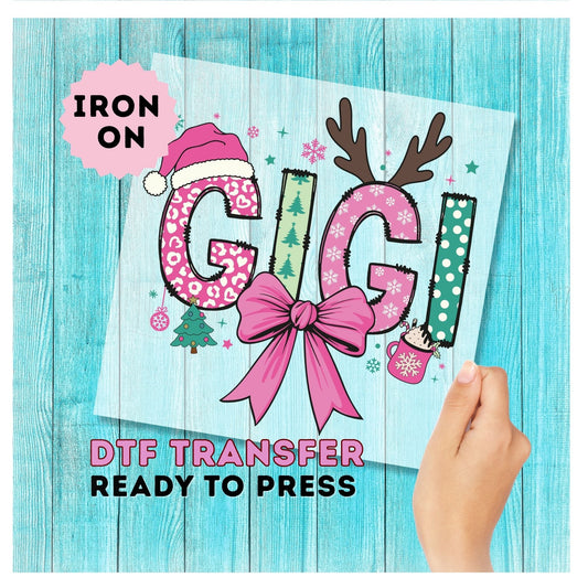 Gigi (Christmas) DTF Transfer