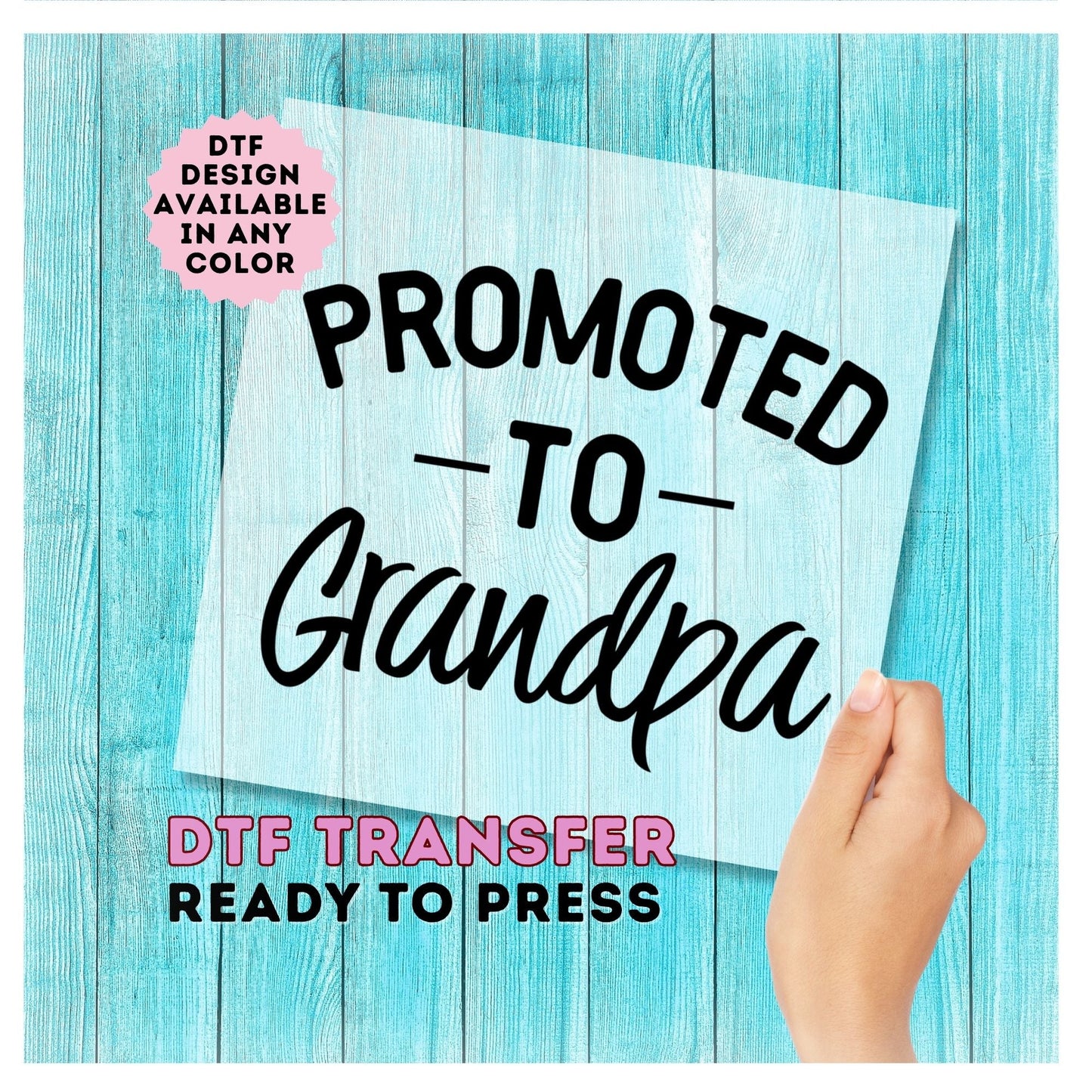 Grandpa DTF Transfer