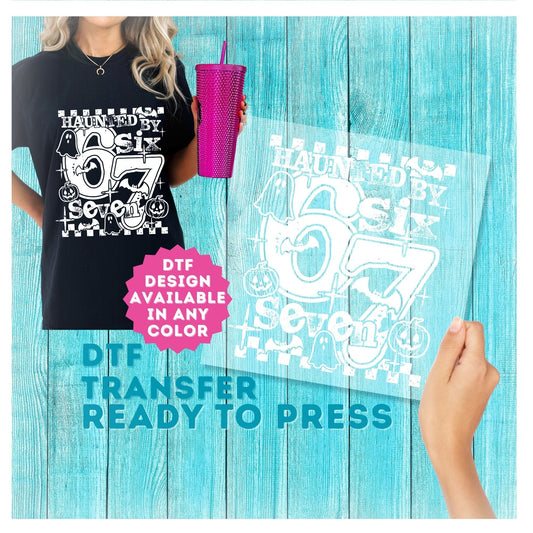 6-7 Halloween DTF Transfer