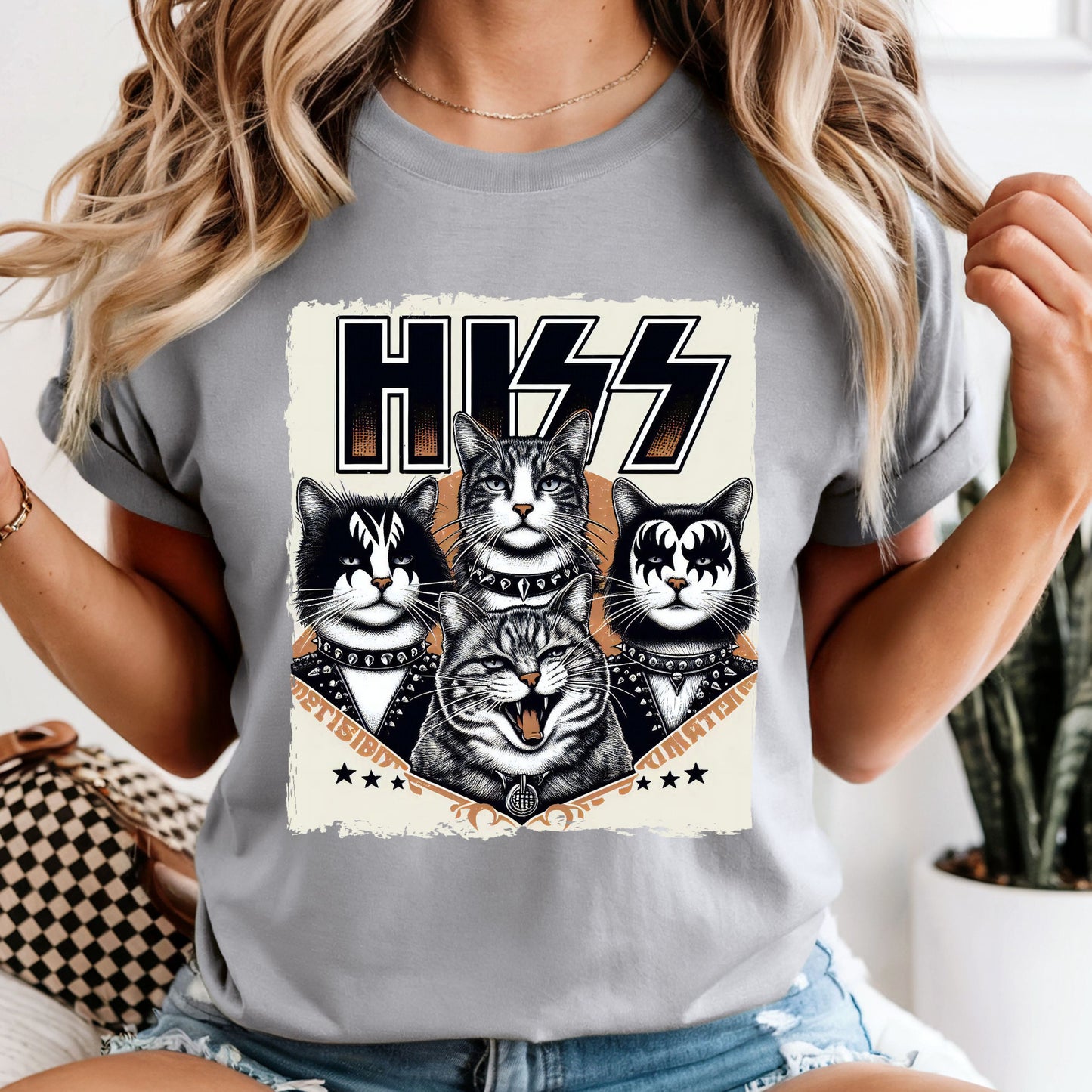 HISS - Cats Band - Comfort Colors Tee or Sweatshirt
