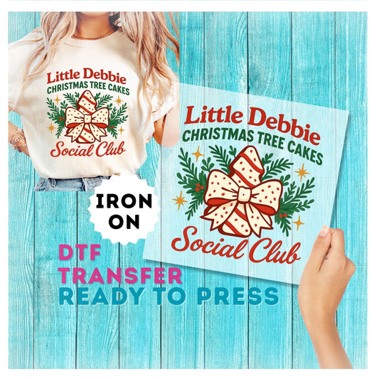 Christmas DTF Transfer