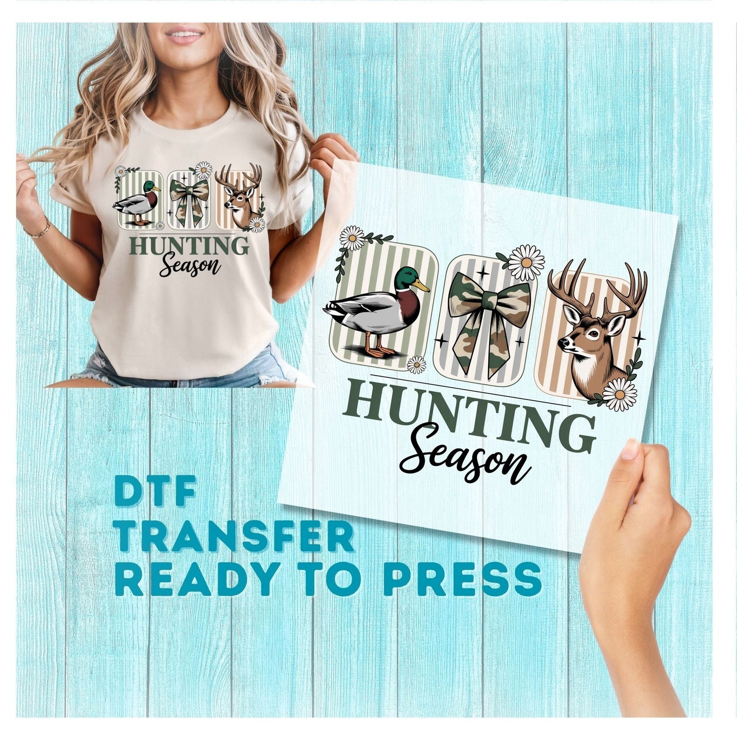Hunting DTF Transfer
