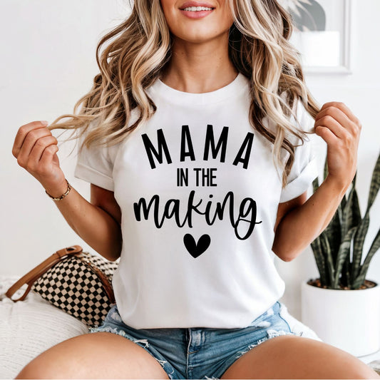 Mama In The Making - Comfort Colors Tee