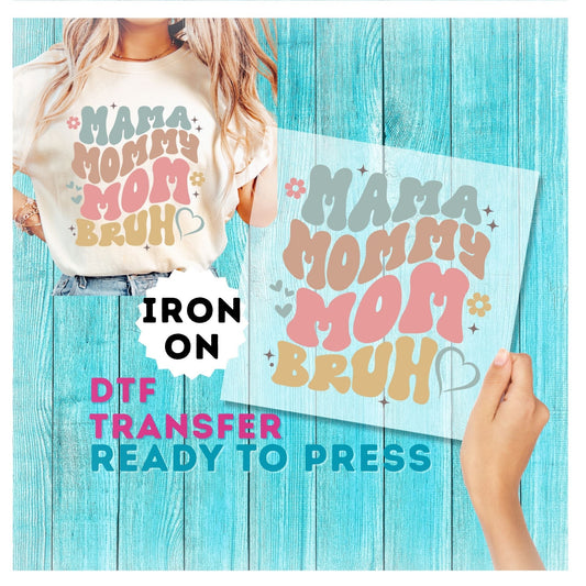 Funny Mom DTF Transfer