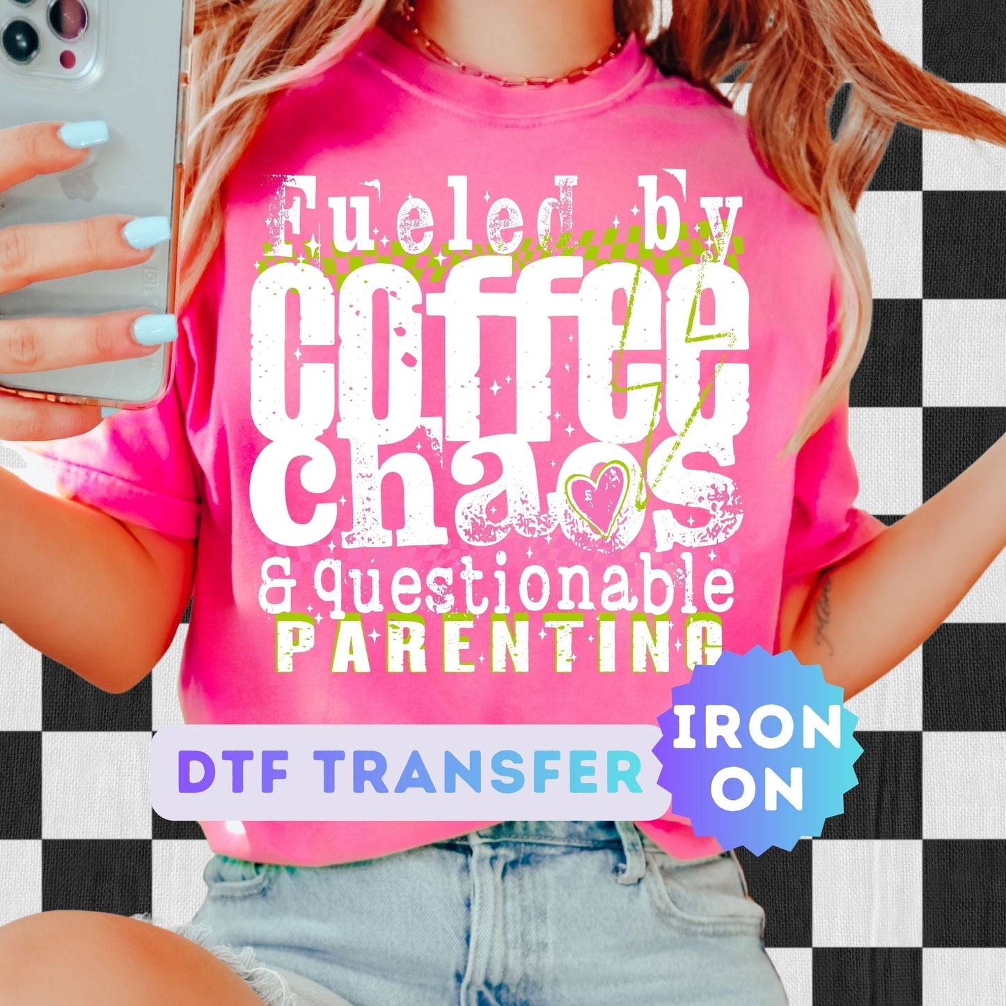 Funny Snarky Mom DTF Transfer