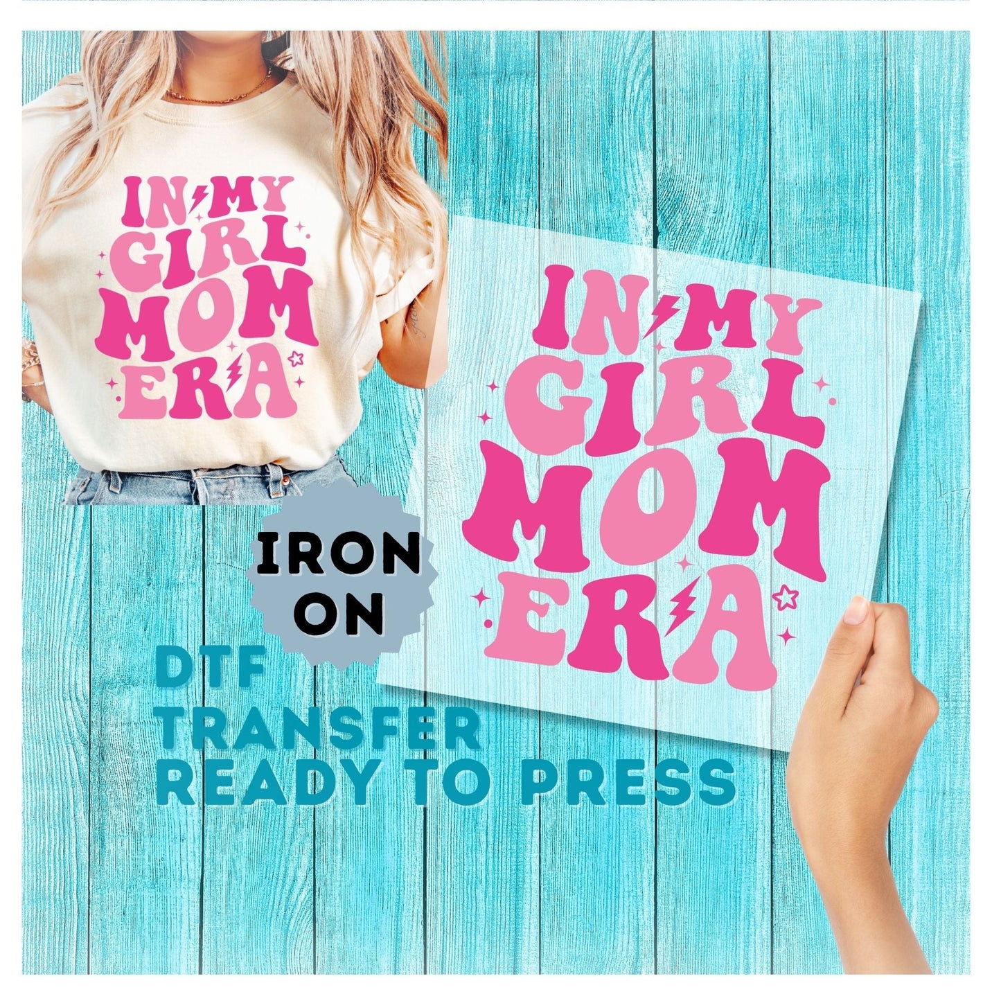 Girl Mom DTF Transfer