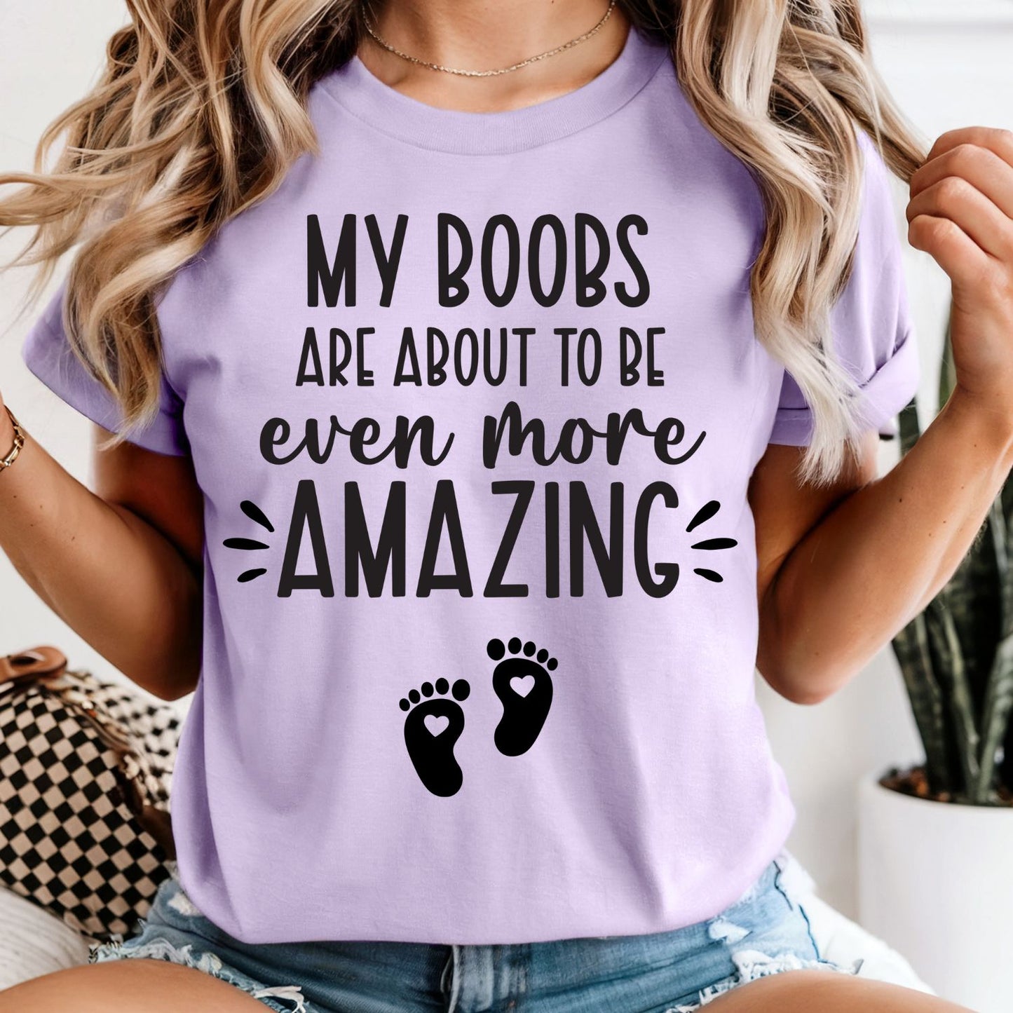 My Boobs Are About to Be Even More Amazing - Comfort Colors Tee