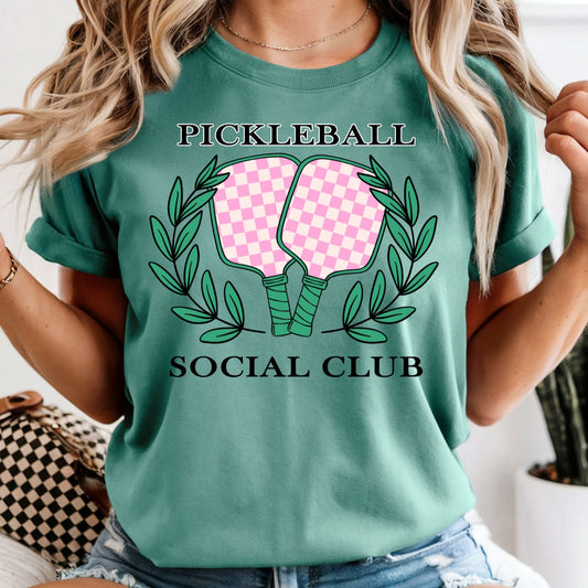 Pickleball Social Club - Comfort Colors Tee