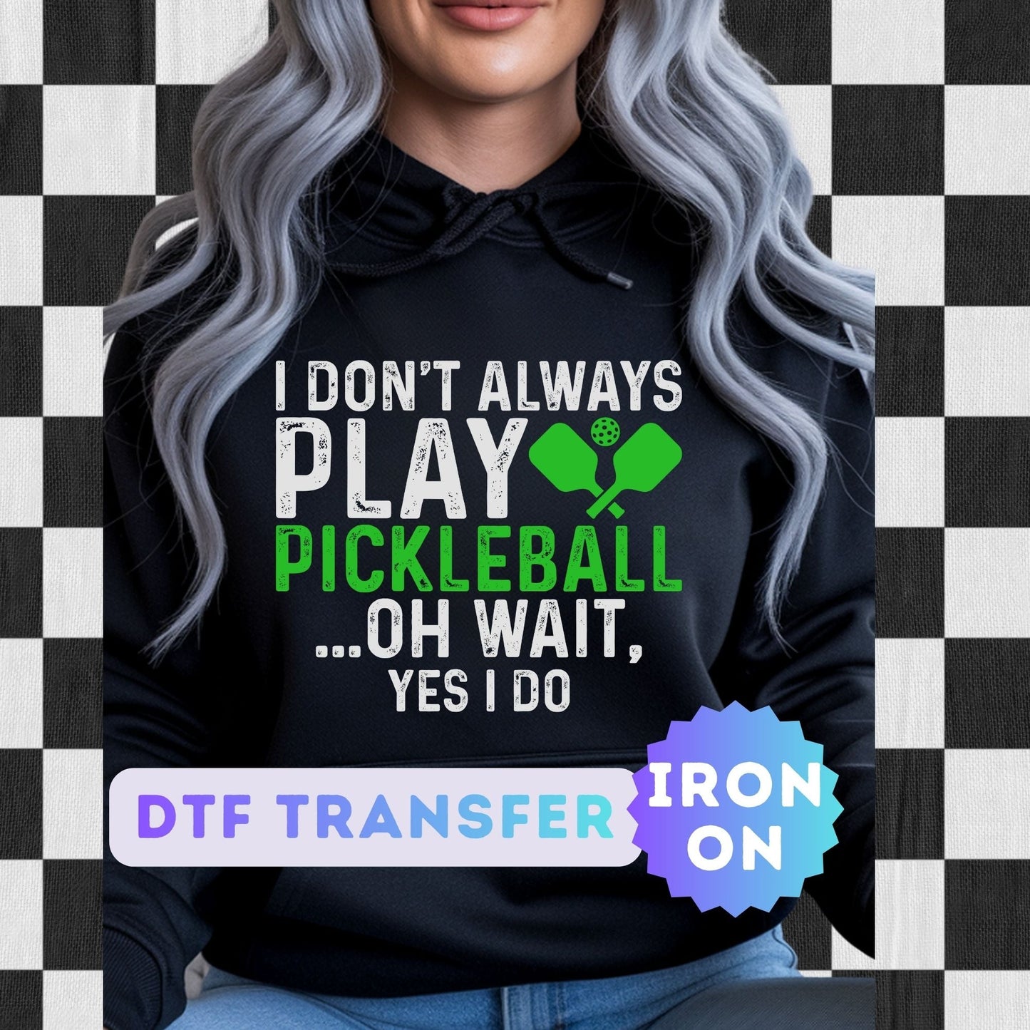 Pickleball DTF Transfer
