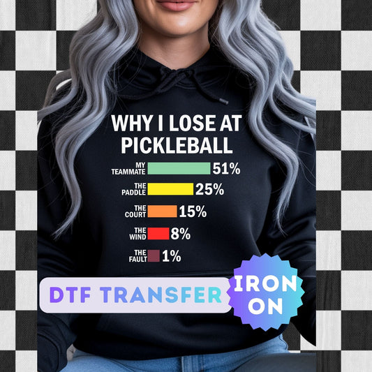 Pickleball DTF Transfer