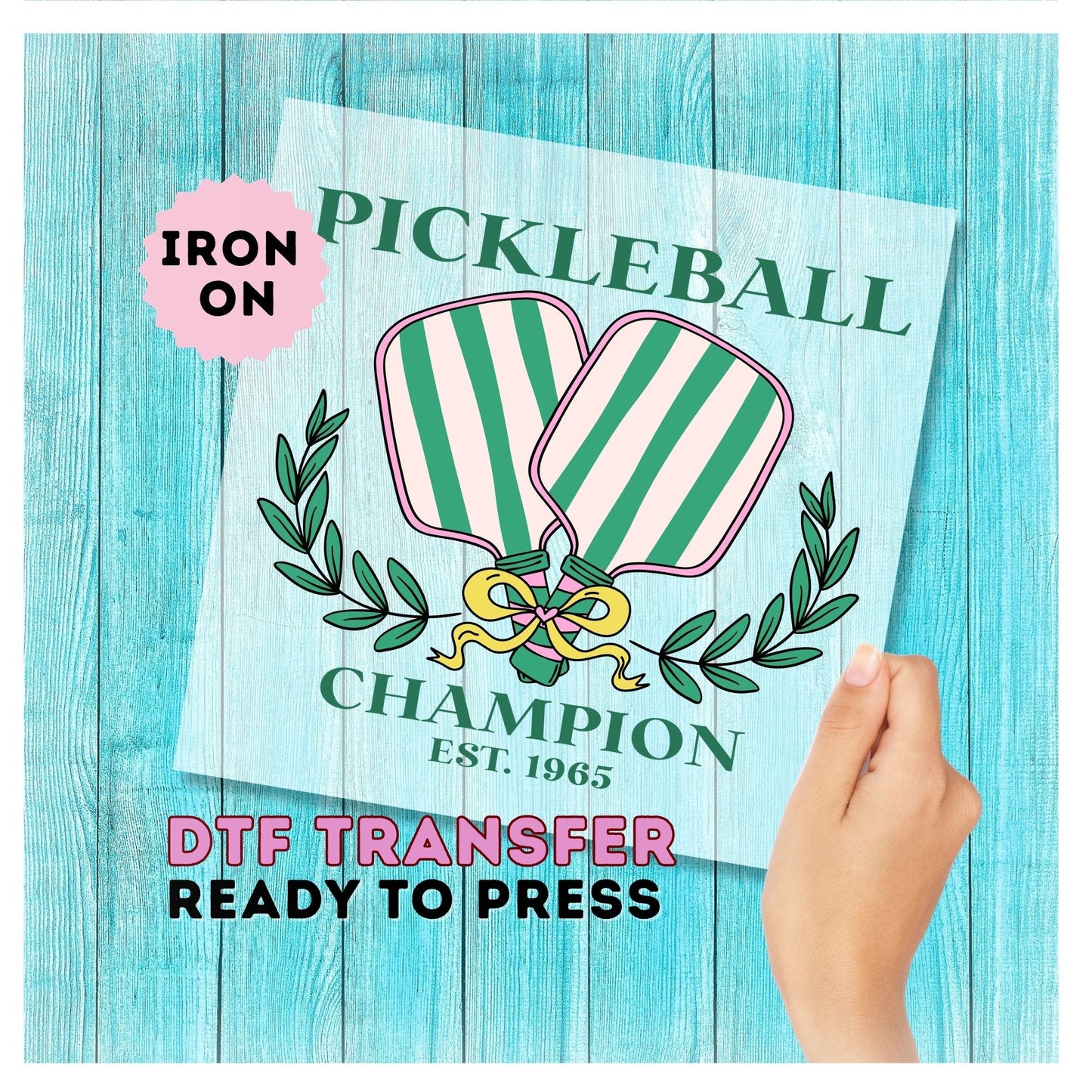 Pickleball DTF Transfer