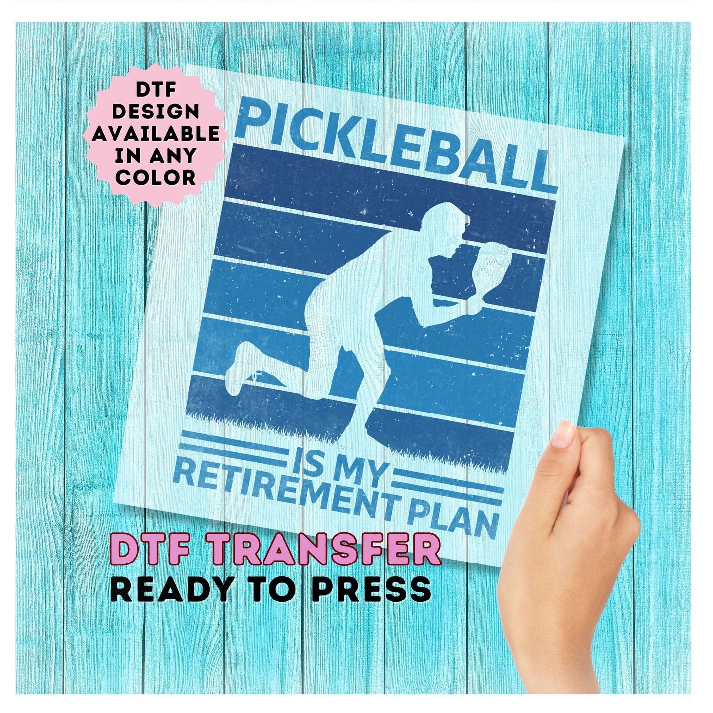 Pickleball DTF Transfer