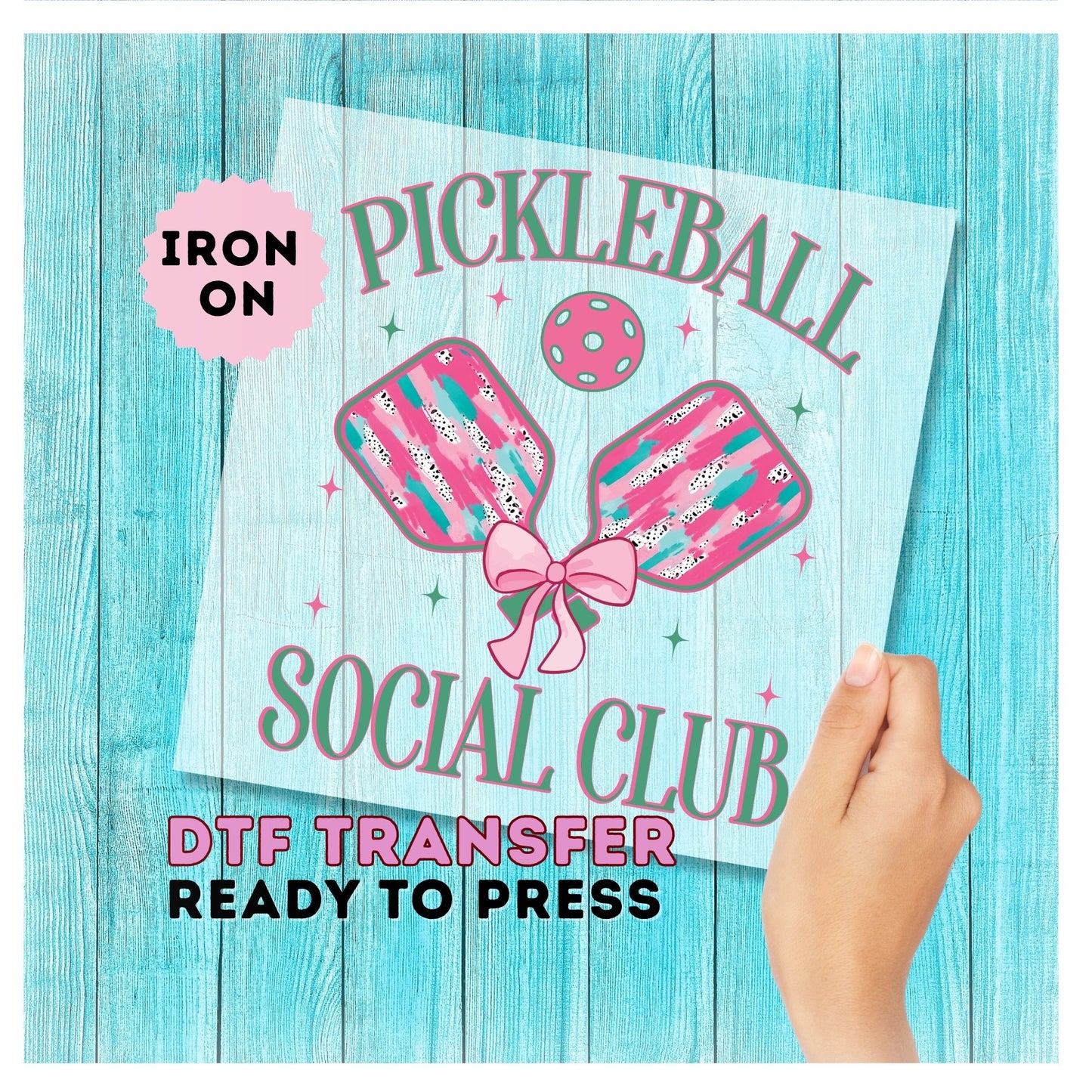 Pickleball DTF Transfer