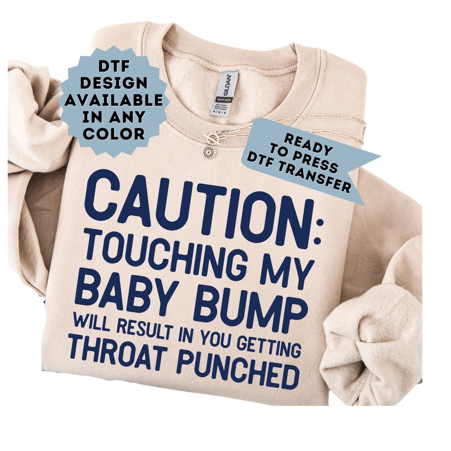 Funny Pregnancy DTF Transfer