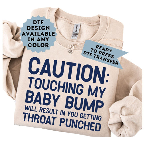 Funny Pregnancy DTF Transfer